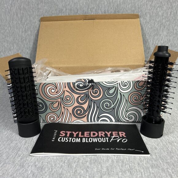 (OB) Calista StyleDryer Custom Blowout Pro Hair Drying Brush Pink 2 Atrachments - Picture 9 of 16